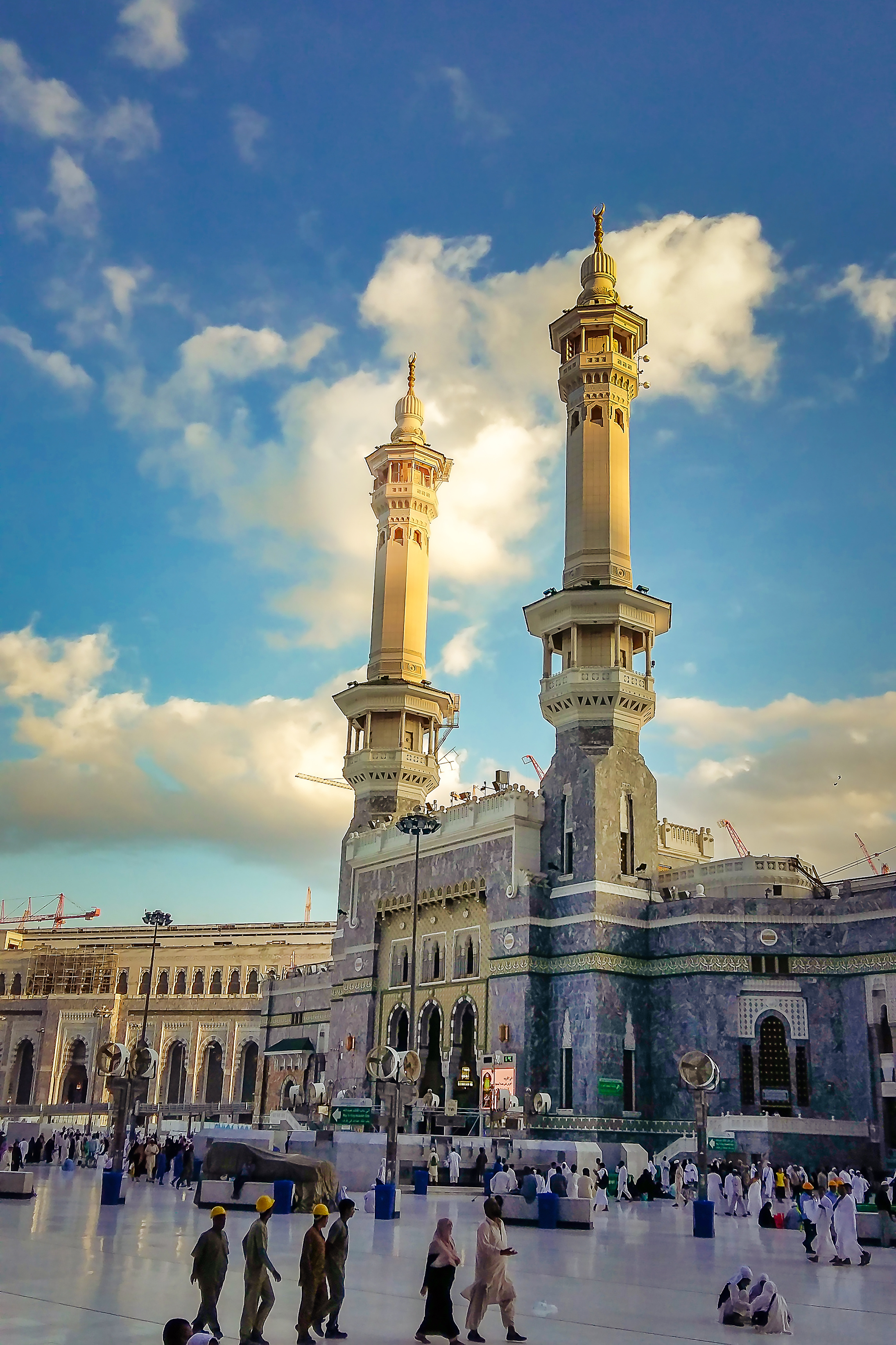 Masjid al Haram Makkah Masjid clicked at Makkah Saudi Arabia month of April 2nd 2019